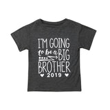 Baby Boy Short Sleeve Letter T-shirt Shirt