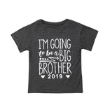 Baby Boy Short Sleeve Letter T-shirt Shirt
