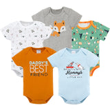 5Pcs Newborn Baby Girl Jumpsuits