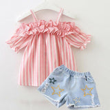 Baby Kids Girls Clothes 2Pcs Set