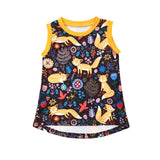 Kids Baby Girls Shirts Tops T-shirt 1-6Y