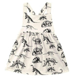 Baby Girl Dinosaur Cotton Dresses
