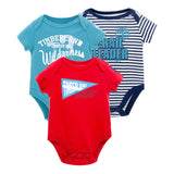 Newborn Boys Rompers Suit Infant Bodysuits+Pants+T-shirts Set 0-24M