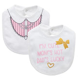 4PCS Baby Bibs  0-9M