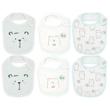 4PCS Baby Bibs  0-9M