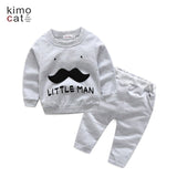 Long Sleeve Boys Tops+Pants 2Pcs 0-3T