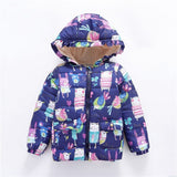 Girls Children Jacket Long Sleeve Winter 1-5t